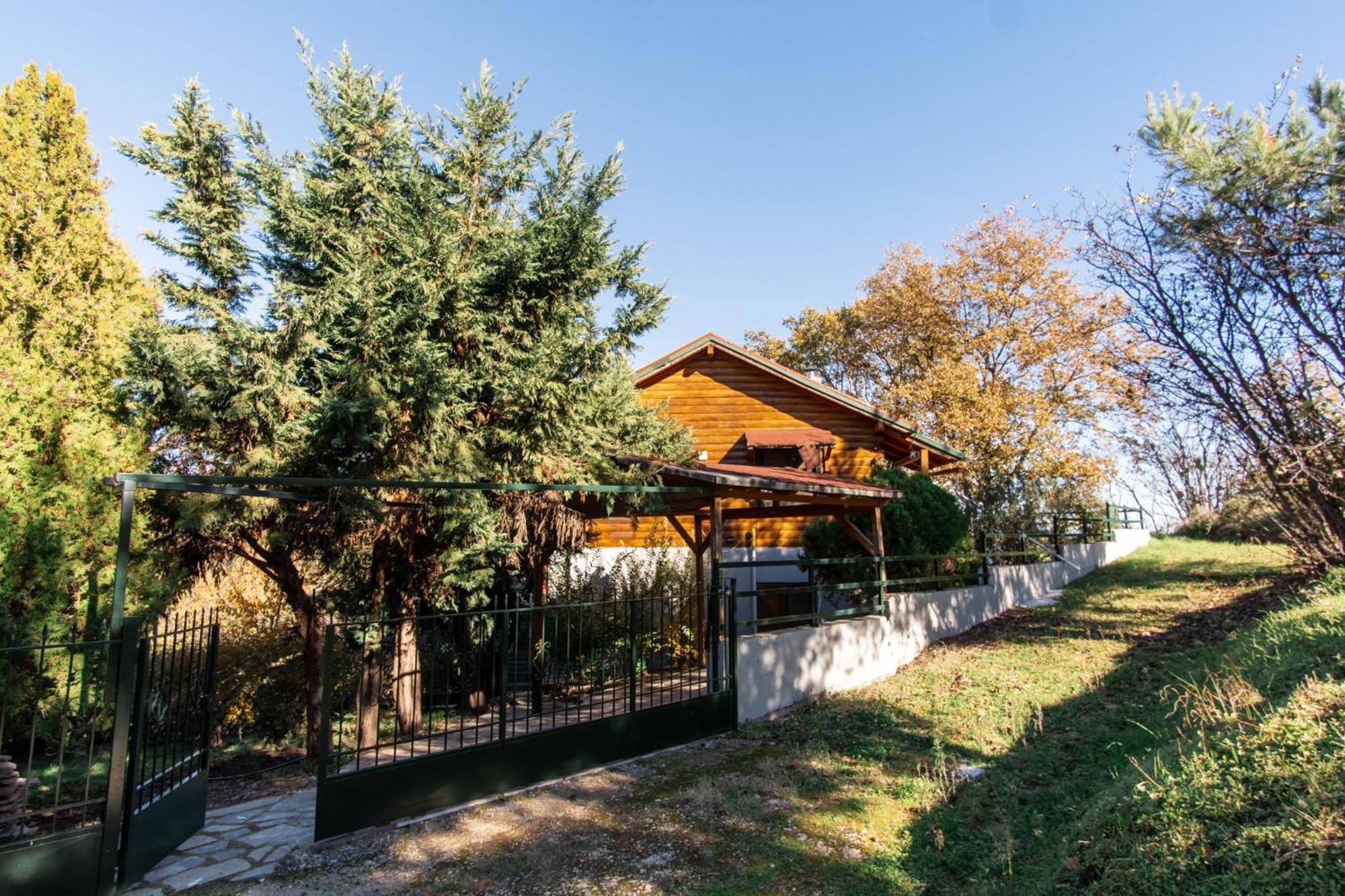 Zeus Village: Finnish Chalet Resort with Pools & Gym Molos  Exterior photo