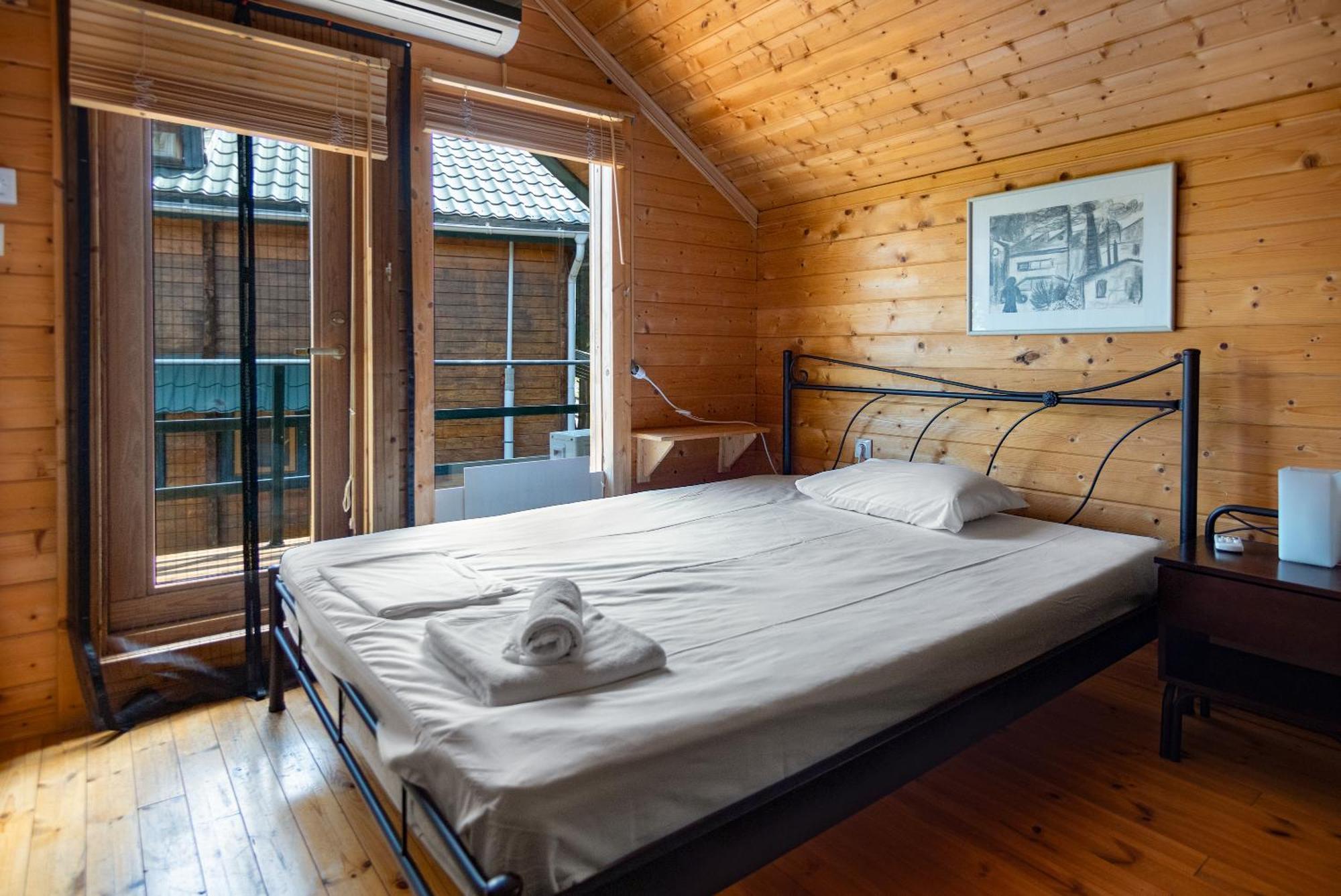 Zeus Village: Finnish Chalet Resort with Pools & Gym Molos  Exterior photo