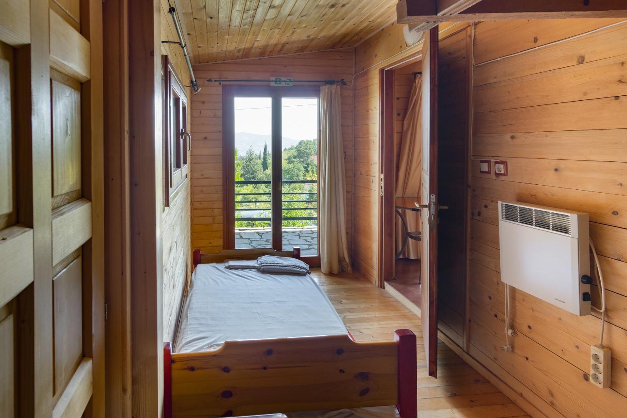 Zeus Village: Finnish Chalet Resort with Pools & Gym Molos  Exterior photo